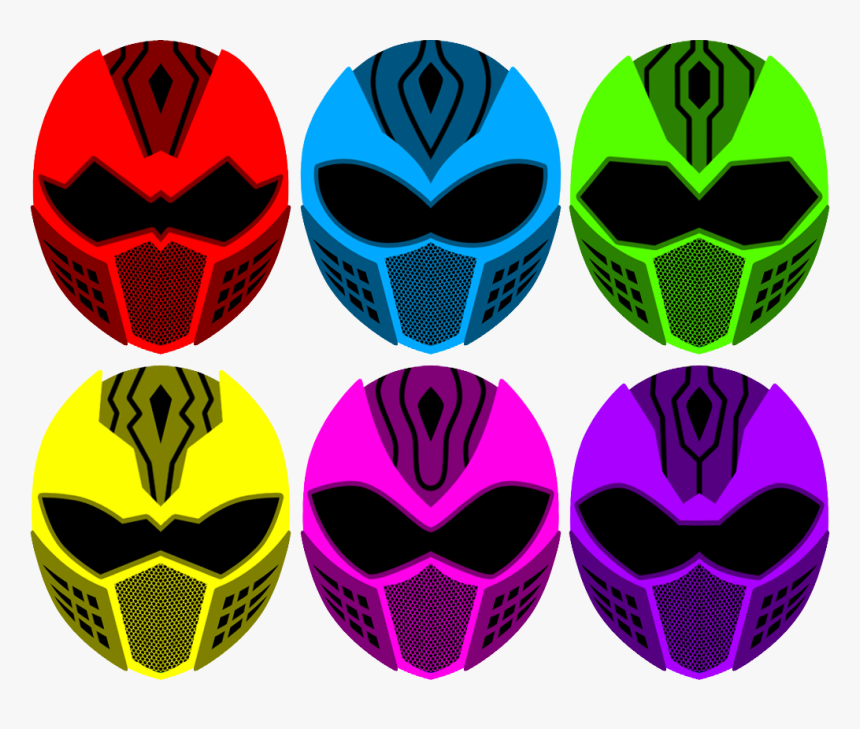 Power Rangers Mask Drawing, HD Png Download kindpng