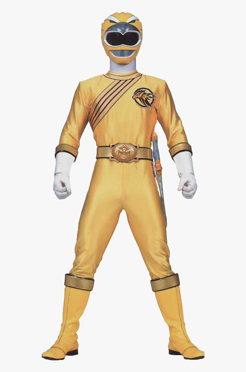 Wild Force Yellow - Yellow Power Ranger Wild Force, HD Png Download, Free Download