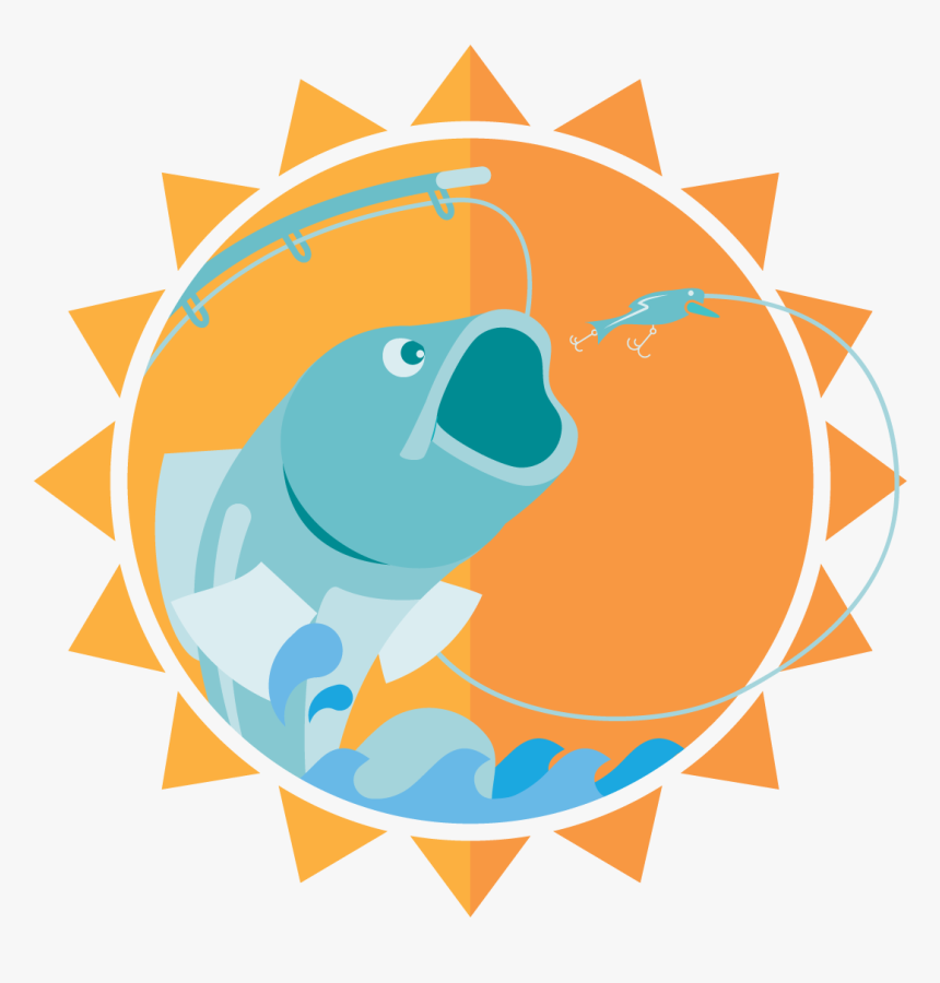 Fishing Fun Under The Sun - Chakra Vishuddha Png, Transparent Png, Free Download