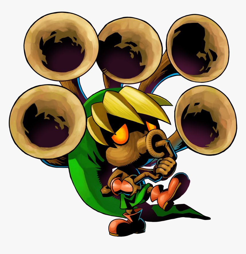 Majora"s Mask Link Png - Majoras Mask Deku Link, Transparent Png, Free Download