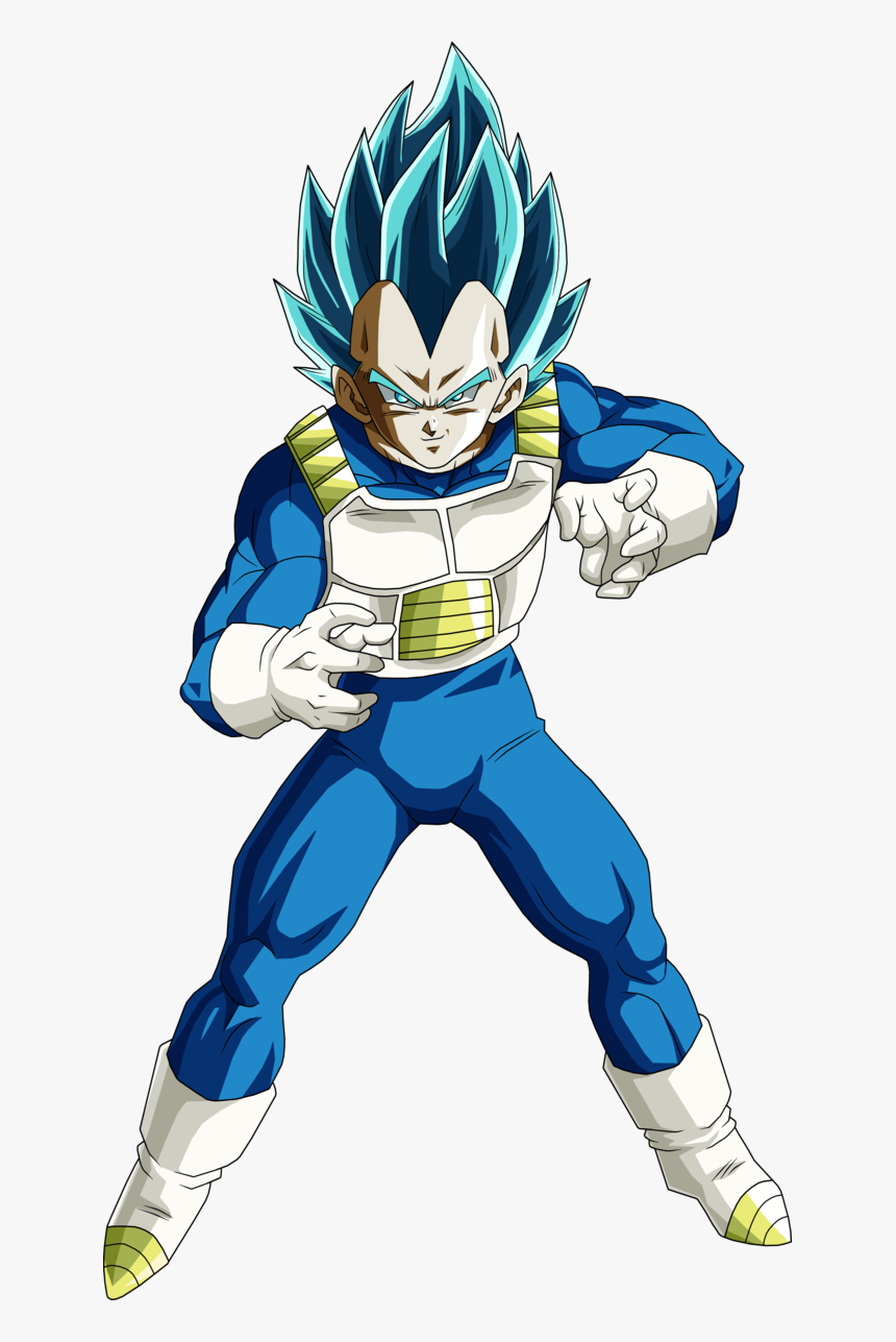 Vegeta Super Saiyan Blue By Brusselthesaiyan - Vegeta Super Saiyajin Blue, HD Png Download, Free Download