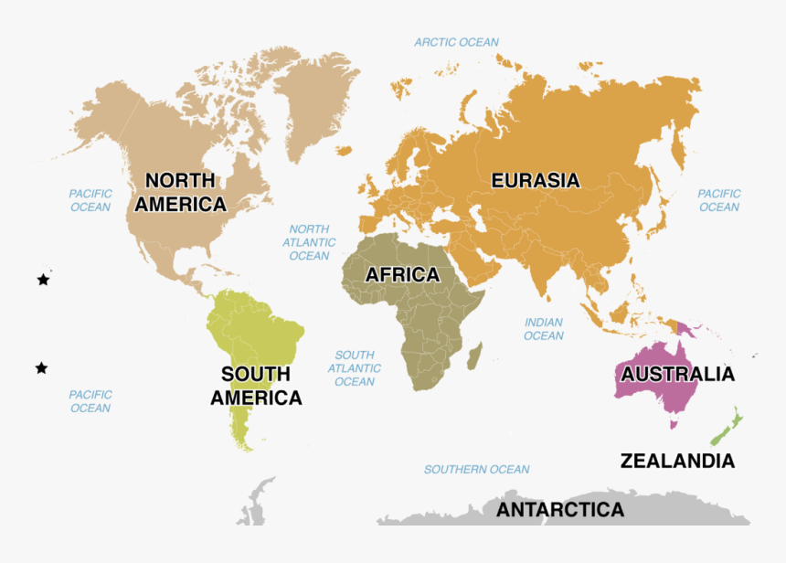 Here Is Another Map Showing The Continent Eurasia Instead - Europe Its ...