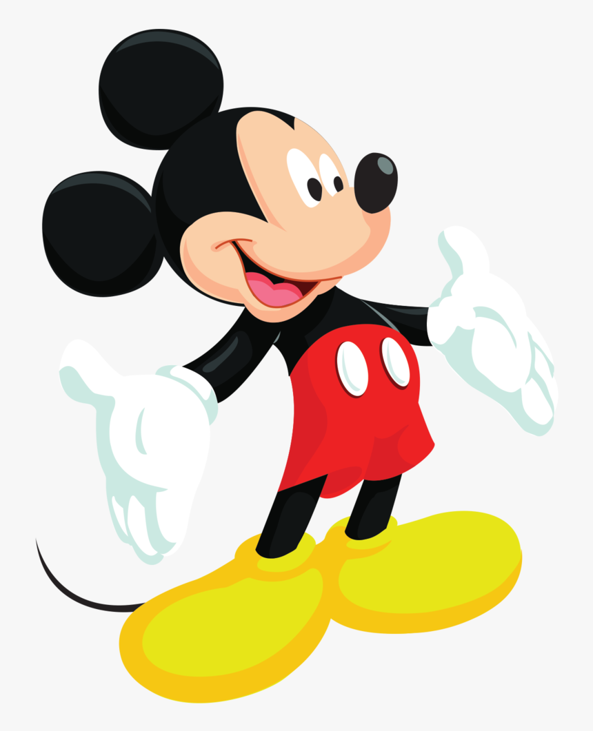 Thoughts Clipart Imagination - Mickey Mouse Logo Walt Disney, HD Png Download, Free Download