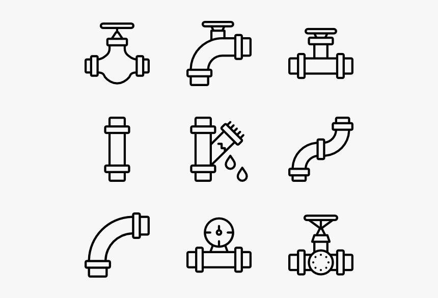 Pipe Icons Free Vector - Rock Icons, HD Png Download, Free Download