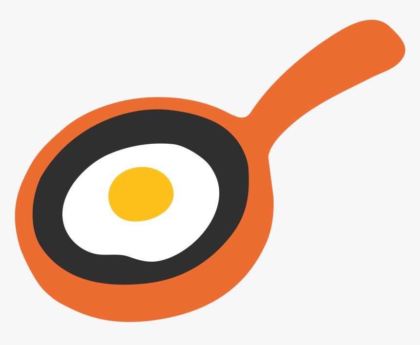 Fried Egg Emoji, HD Png Download - kindpng