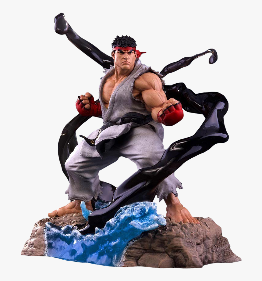 Street Fighter Ryu Statue, HD Png Download, Free Download