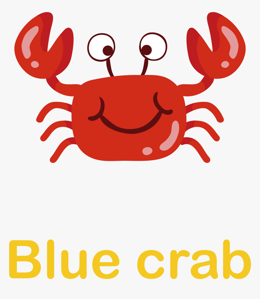 Crab Clipart Mud Crab - ปู น้อย น่า รัก, HD Png Download, Free Download