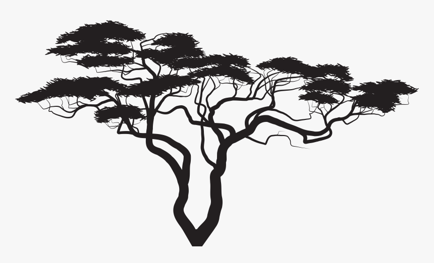 Path Clipart Footprints In Sand - Tree Silhouette Clipart Png, Transparent Png, Free Download