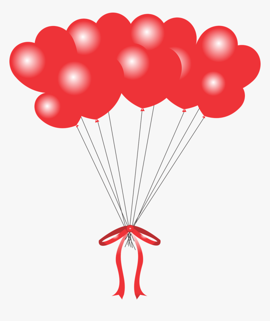 Balloon Hart Heart Balloon Free Picture - Balloons Hart, HD Png Download, Free Download