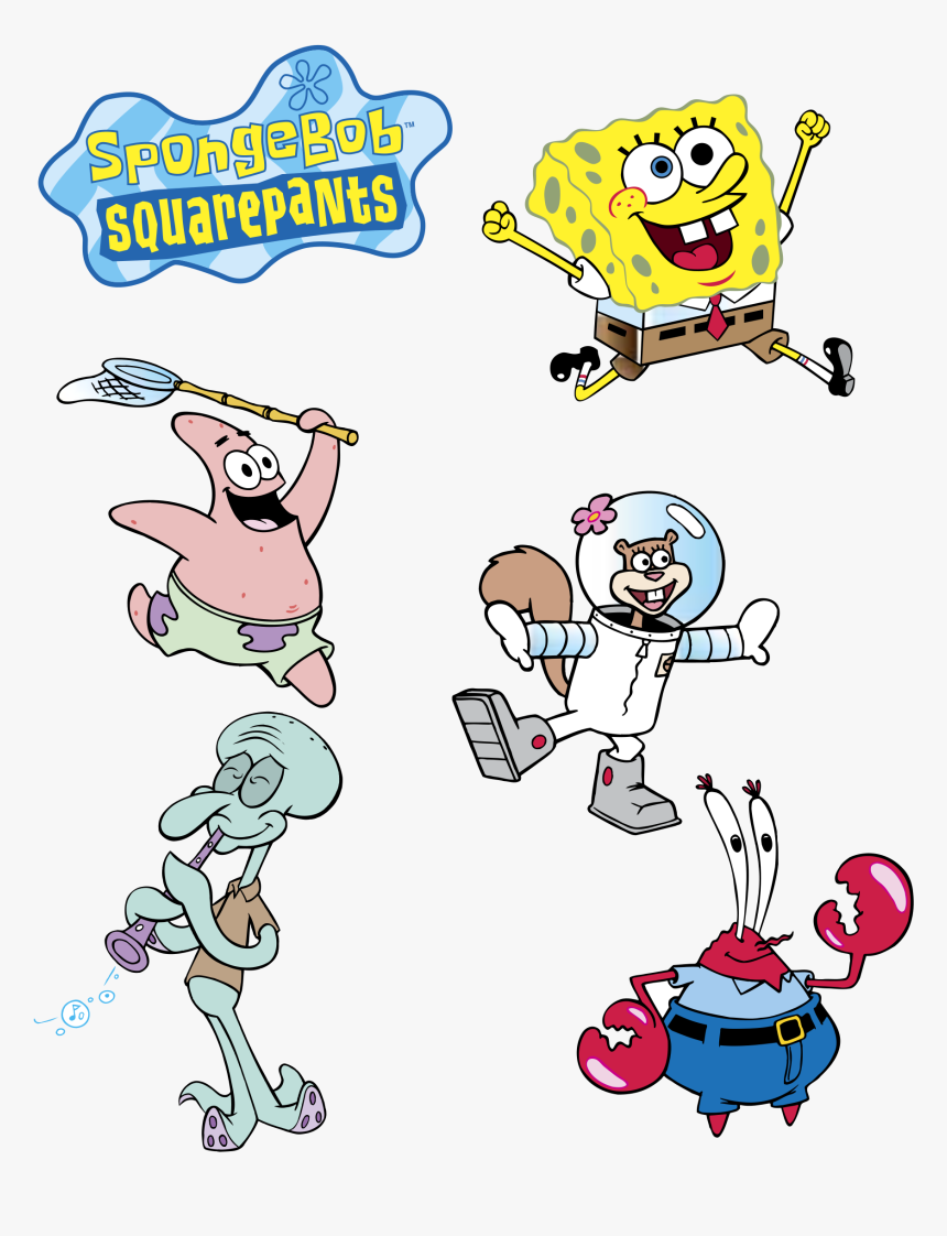 All Spongebob Characters Png, Transparent Png, Free Download