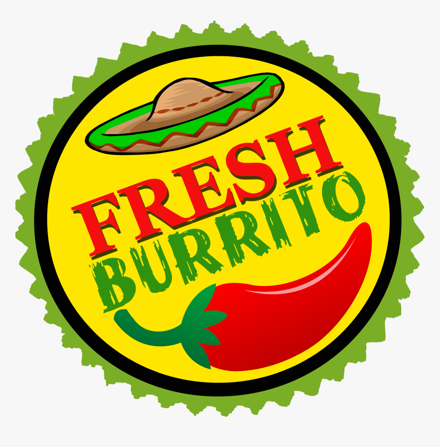 Fresh Burrito Clipart (5000x5000), Png Download - Fresh Burrito Logo, Transparent Png, Free Download