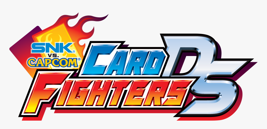 Snk Vs Capcom Card Fighters Ds Logo Hd Png Download Kindpng