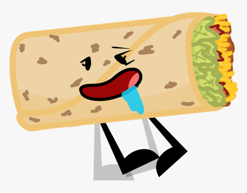 Clipart Freeuse Image Azurburrito S New - Bfdi Burrito, HD Png Download, Free Download