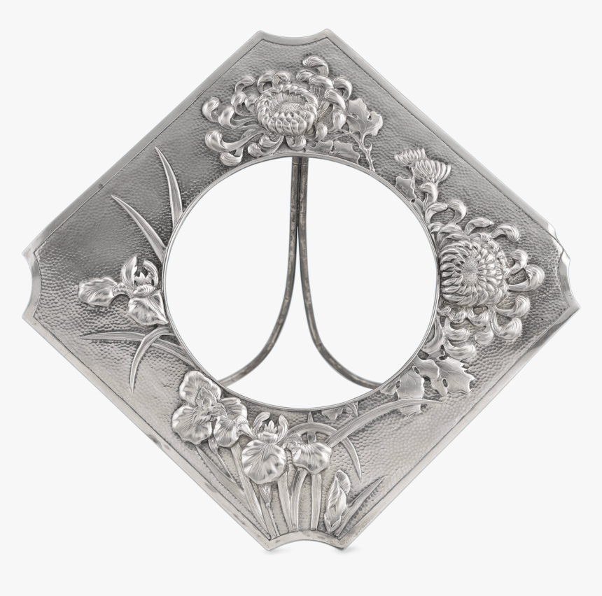 Wang Hing Chinese Export Silver Picture Frame - Circle, HD Png Download, Free Download