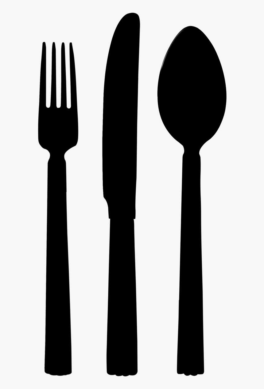 Transparent Fork And Knife Clipart Black And White - Knife, HD Png Download, Free Download