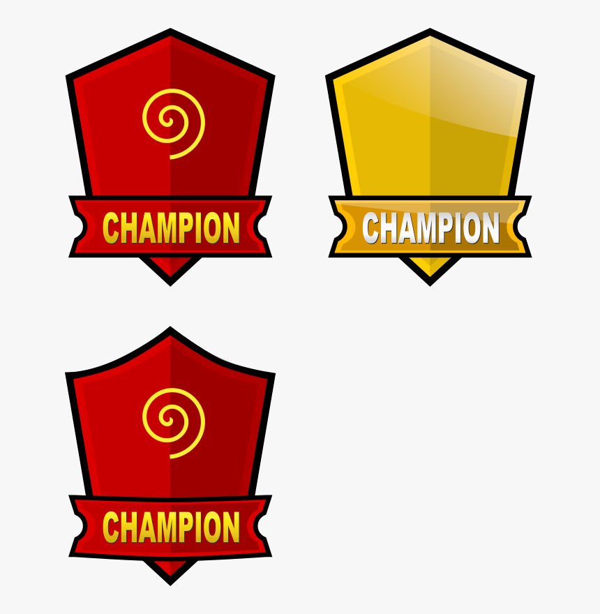 Transparent Shield And Banner Png - Champion Banner Clipart, Png Download, Free Download