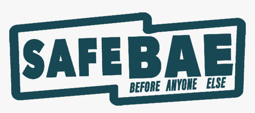 Safebae Logo Teal - Poster, HD Png Download, Free Download
