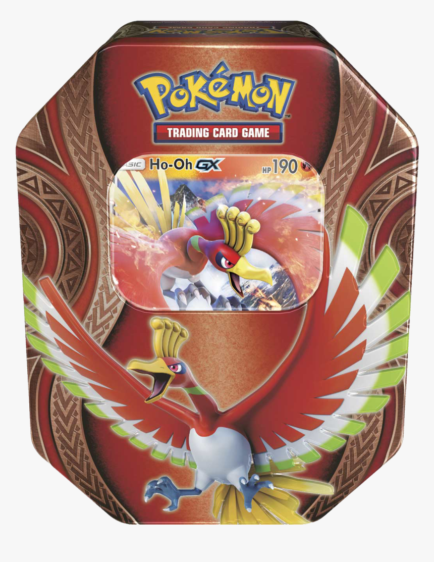 Mysterious Powers Tin - Pokemon Ho Oh Gx Tin, HD Png Download, Free Download