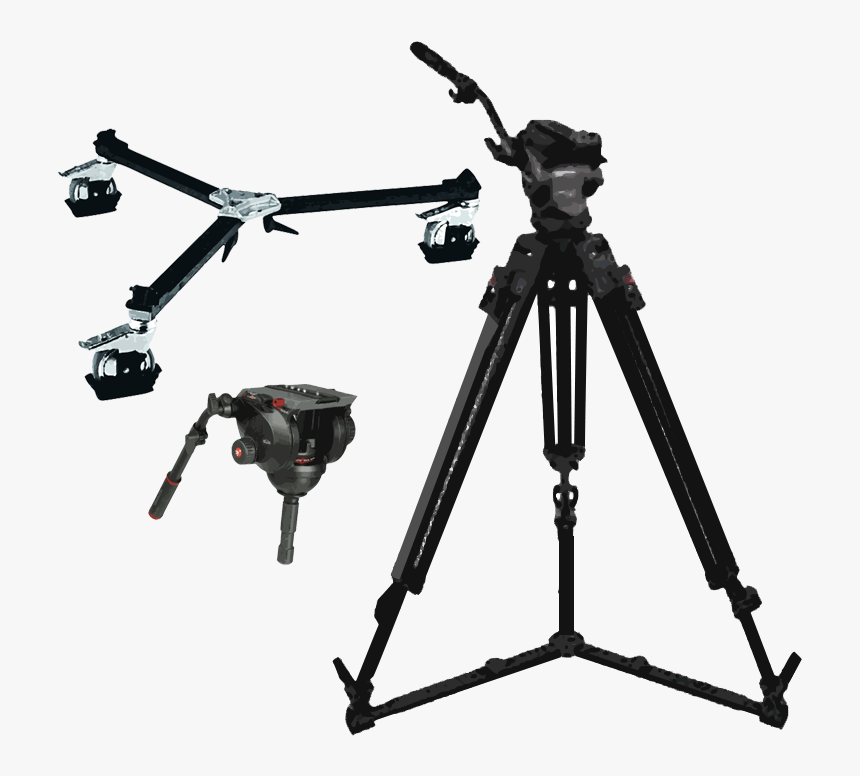 Tripod Kits / Heads / Dolly - Survey Tripod Wheels, HD Png Download, Free Download