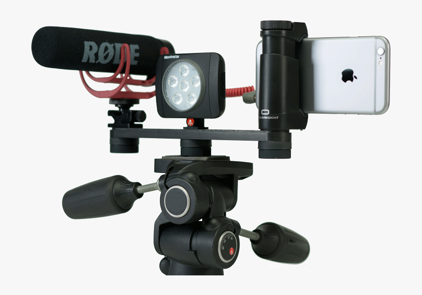 Shoulderpod R1 Pro Iphone Rig And Tripod Mount - Iphone Rig, HD Png Download, Free Download