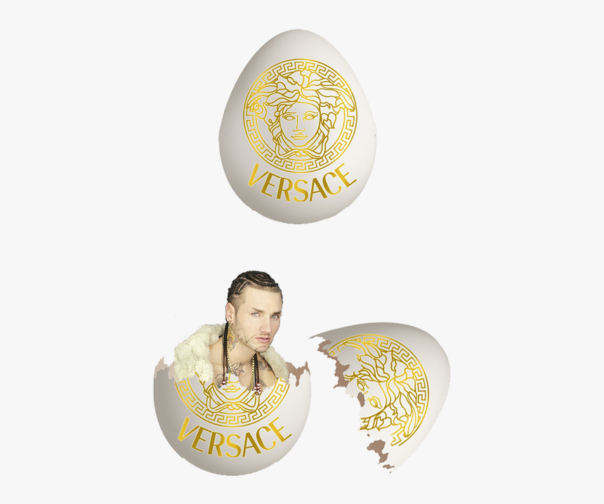 Hip Hop Myart Egg Transparent Versace Riff Raff Aesthetic - Riff Raff Versace Egg, HD Png Download, Free Download