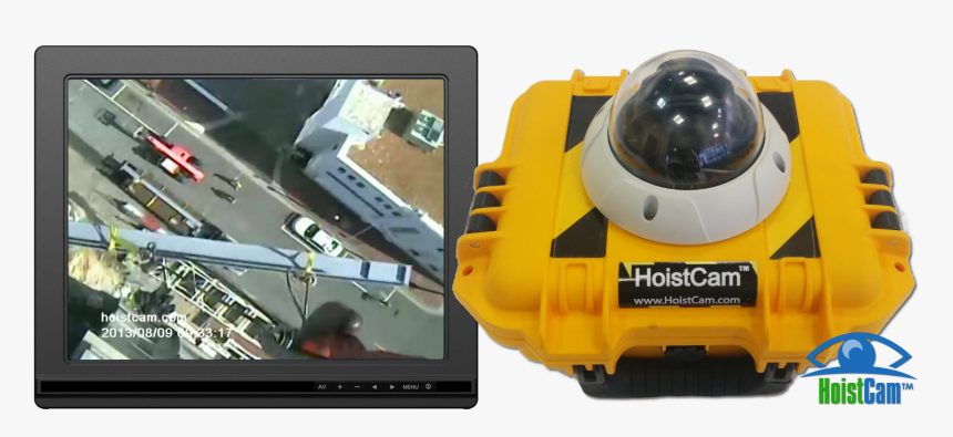 Hoistcam Armored Dome With Monitor - Hc180 Hoistcam, HD Png Download, Free Download