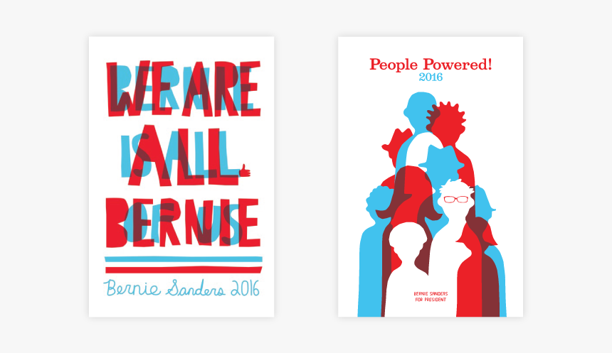 Artists For Bernie Sanders Poster - Illustration, HD Png Download, Free Download