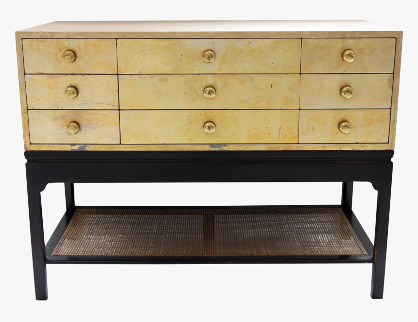 A Lovely 1950"s Gold Leaf Chest Of Drawers - Chest Of Drawers, HD Png Download, Free Download