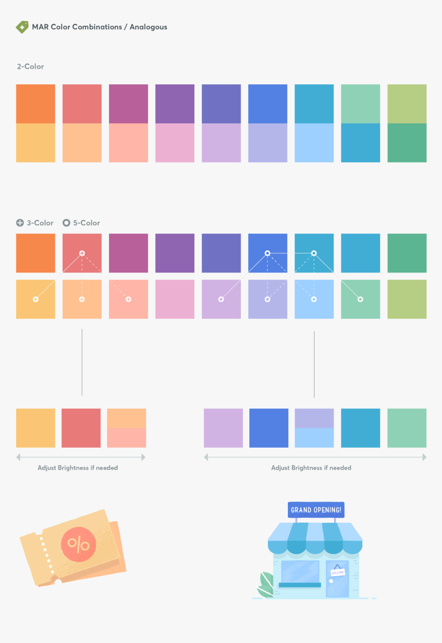 Color Combinations 2 Color, HD Png Download - kindpng