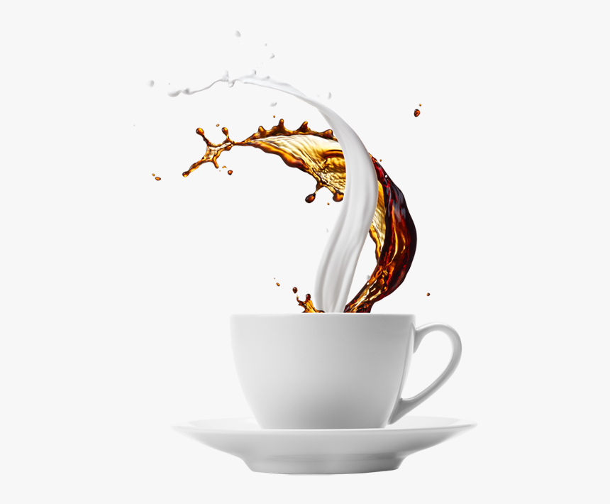 Cup Of Coffee With Cream, HD Png Download, Free Download