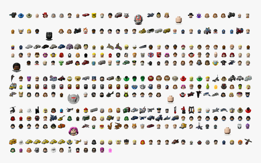 Click For Full Sized Image Character Icons - Lego Marvel Avengers Characters Icon, HD Png Download, Free Download