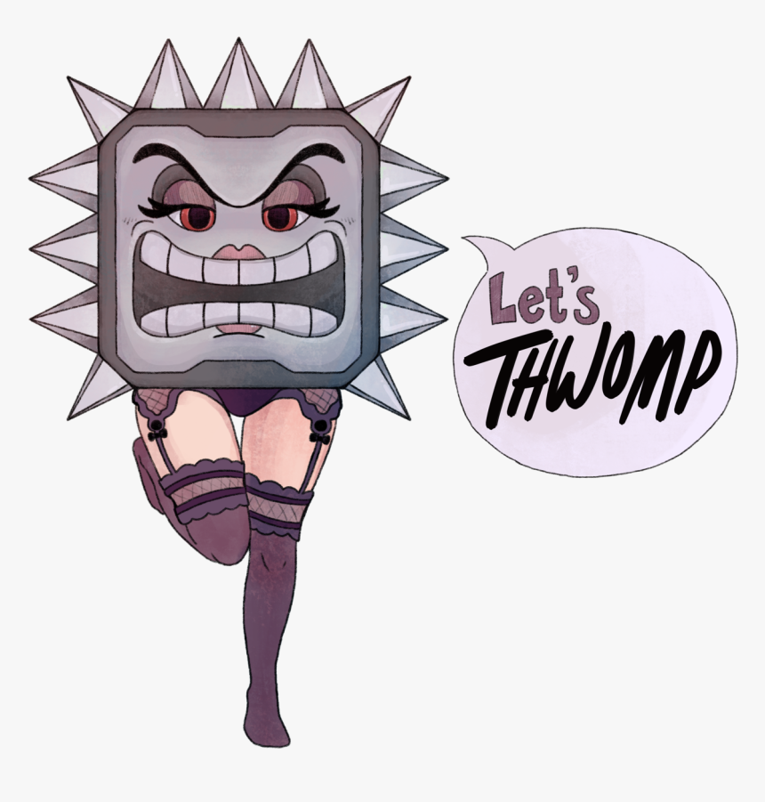 Image - Sexy Thwomp, HD Png Download, Free Download