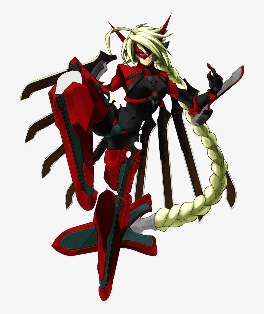 Blazblue Character Concept Art, HD Png Download - kindpng