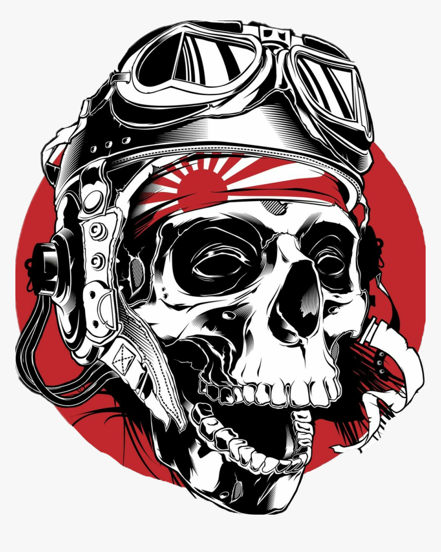 Transparent Rock Music Clipart - Kamikaze Skull, HD Png Download, Free Download