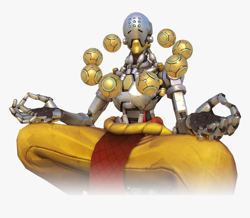 Clip Art Heroes Fandom Powered By - Zenyatta Overwatch, HD Png Download, Free Download