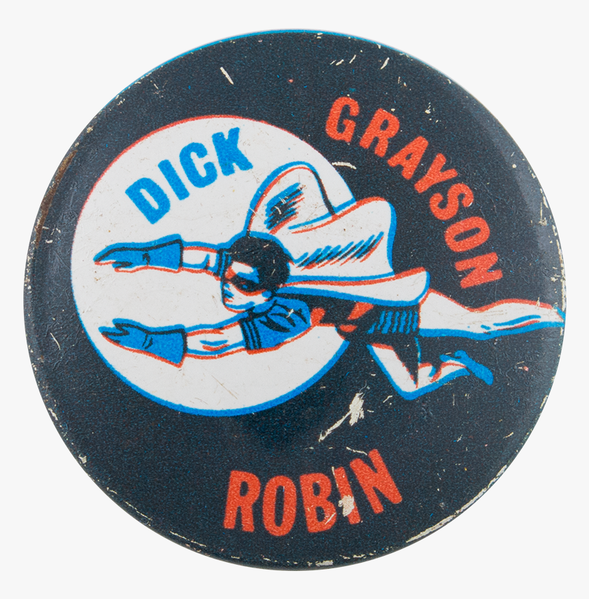 Dick Grayson Robin Entertainment Button Museum - Badge, HD Png Download, Free Download