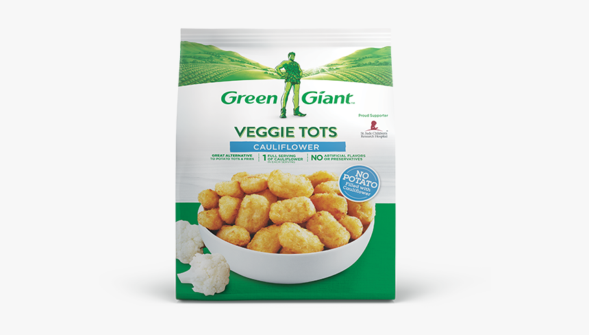 Green Giant Cauliflower Tots, HD Png Download, Free Download