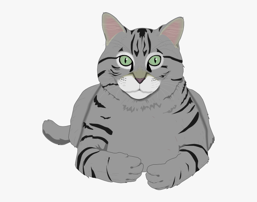 Cute Cat Clip Art Free Clipart Image Clipartcow, HD Png Download, Free Download