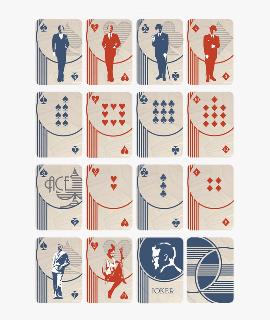 Picture - Great Gatsby Playing Cards, HD Png Download, Free Download