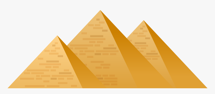 Egyptian Clipart Pyramid - Pyramids Clipart, HD Png Download, Free Download