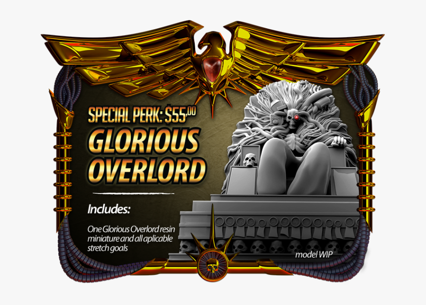 Glorious Overlord Miniature Hd Png Download Kindpng