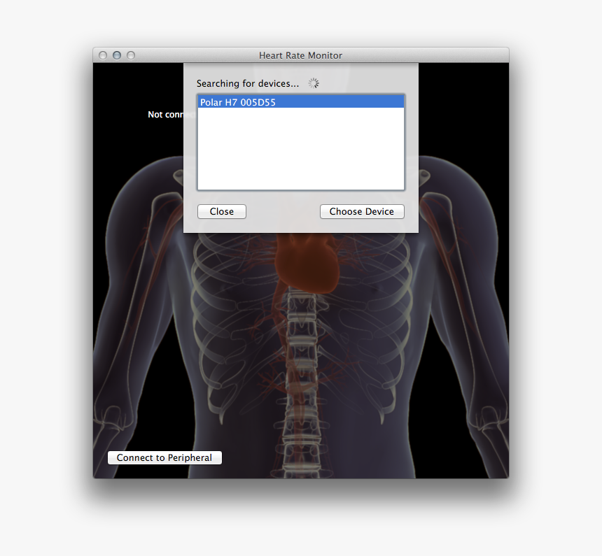 Heart Rate App Showing Heart Graphic And Heart Rate - Rib, HD Png Download, Free Download