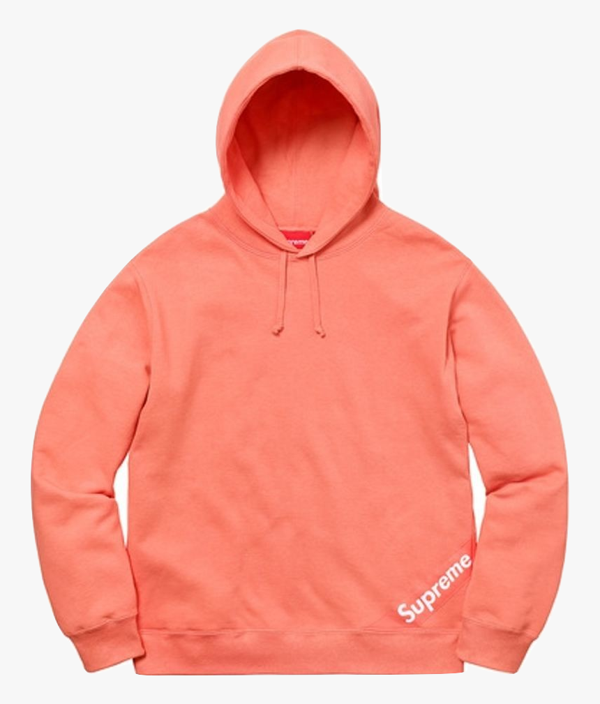 Supreme Corner Label Hoodie , Png Download - Supreme Corner Logo Hoodie, Transparent Png, Free Download