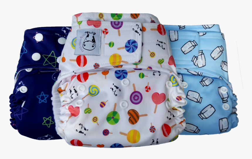 Moo Moo Kow One Size Bamboo Diaper, HD Png Download, Free Download