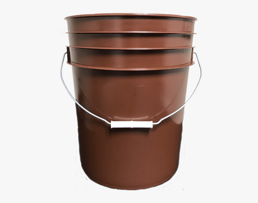 Brown 5 Gallon Pail, HD Png Download, Free Download