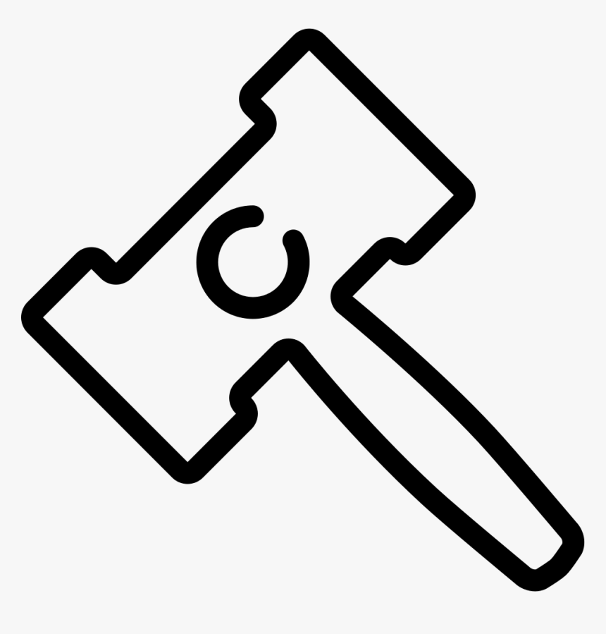 Png File Svg Gavel Icon White Png Transparent Png Kindpng