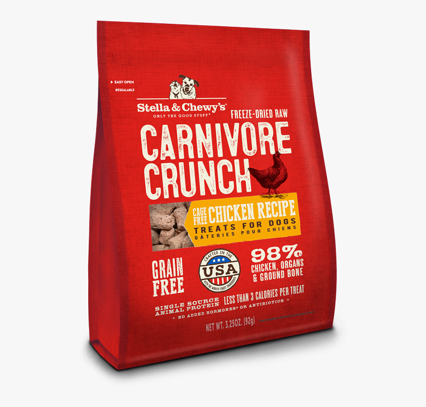 Stella & Chewy's Carnivore Crunch Recipe Dog Treats, HD Png Download, Free Download