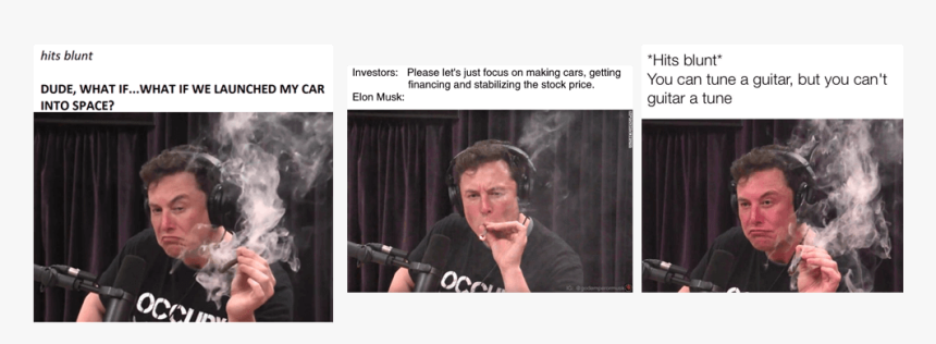 Transparent Blunt Meme Png - Elon Musk Smoking Memes, Png Download, Free Download