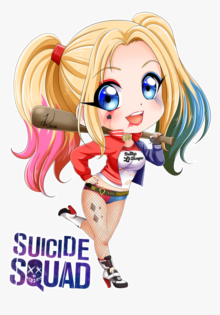 Harley Quinn Chibi, HD Png Download, Free Download