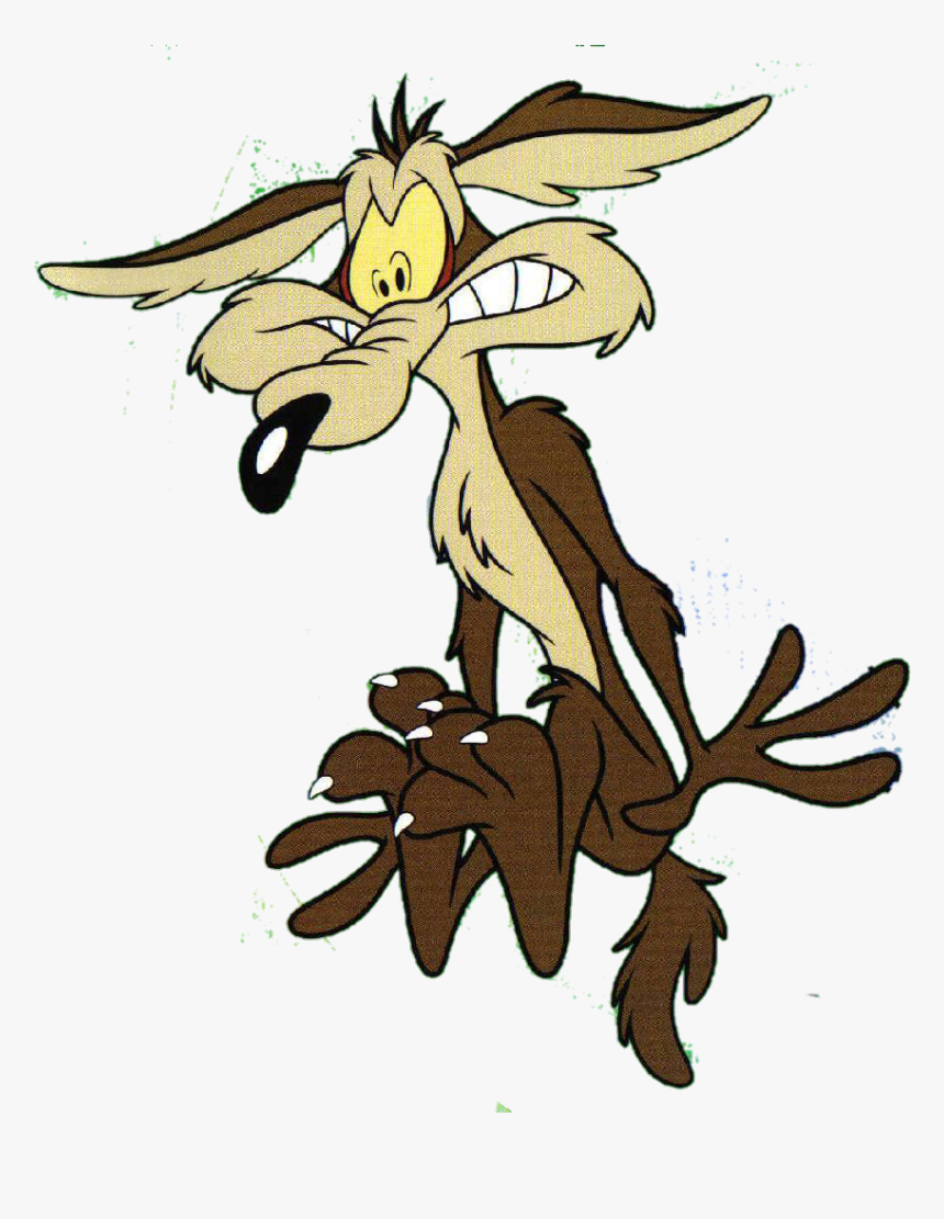 Coyote Clipart Looney Tunes - Wile E Coyote Png, Transparent Png - kindpng